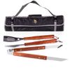 PICNIC TIME Minnesota Vikings 3-Piece BBQ Tote - Black