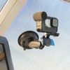 Quad Lock 360 Base - Suction Base, Repositionable & Lever-Actuated, Multi-Surface & Temperature Resistant, Ideal for Vehicles & Outdoor Use