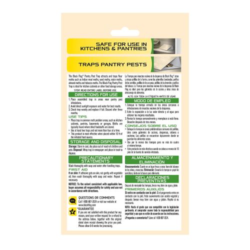 Black Flag Pantry Pest Glue Trap, 2 Count