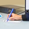 Pentel N50 Permanent Marker, 4.3mm Bullet Tip, Blue ink (Single Pen)