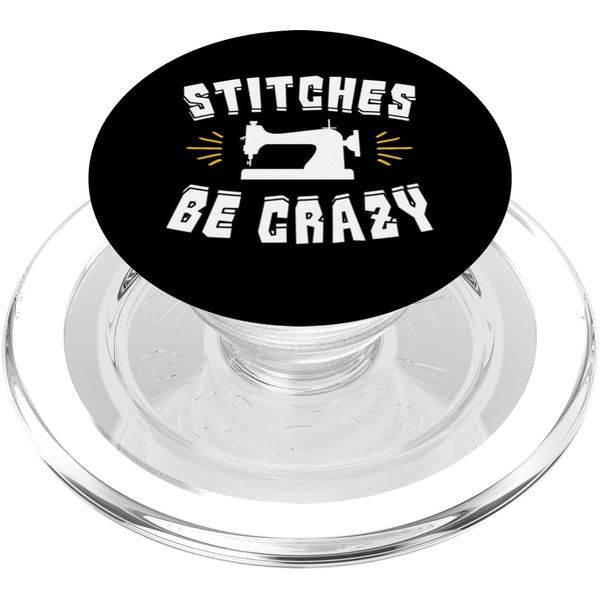 Sewing Machine Design For Seamstress PopSockets PopGrip for MagSafe