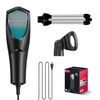 USB Condenser Microphone W/ Stand Laptop Desktop PC Podcast Studio Recording Mic