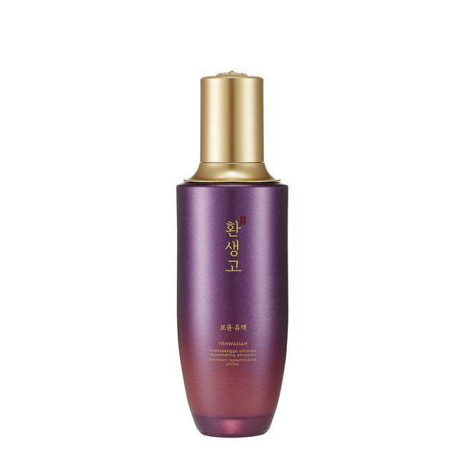 The Face Shop Yehwadam Hwansaenggo Ultimate Rejuvenating Emulsion | Premium Anti-Aging Emulsion Restores Skin Balance & Vitality | Nourishes Skin & Reveal Skin’s Youthful Radiance, 13.09 Fl Oz