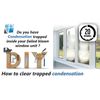 3 x Window Repair Kit Clears trapped Moisture Inside Your Blown Double Glazing Window Unit.