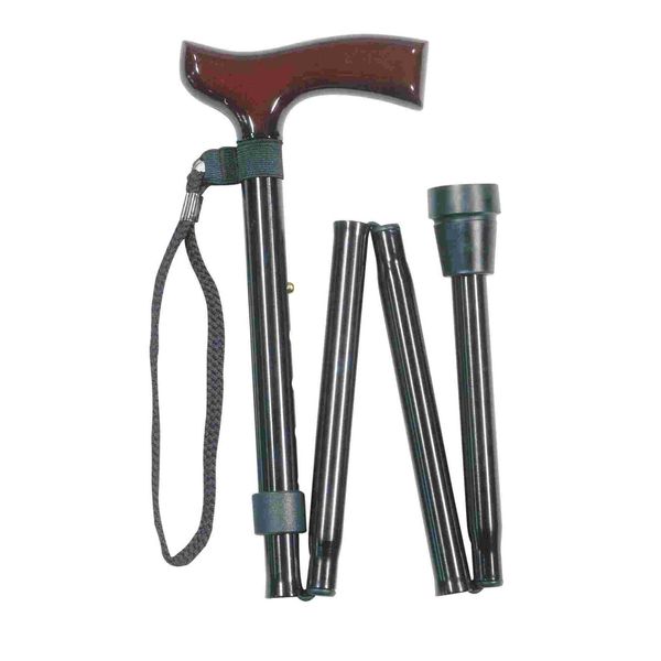 Classic Canes Quality made Folding Adjustable Walking Stick for Men - 4810