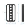 CAMVATE Mini Cheese Plate with Countersunk Slots & 1/4"-20 Threads-3674