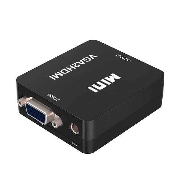 VGA to HDMI Adapter with Audio Cable with HDMI Cable USB Powered