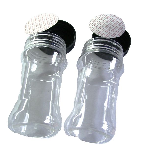 plastic spice jars 11 oz with
