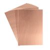 sourcingmap 7X10cm Single Sided Copper Clad Laminate PCB Circuit Board Brown 10pcs