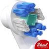 Pearl Enterprises Replacement Toothbrush Heads for Oral B- 12 PK Electric Toothbrush Assorted Heads Refill Fits Oral-b Braun Kids, pro, 1000, Professional Care, 3D, 2000 & More!