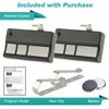 2 For LiftMaster 61LM 62LM 63LM 9 Code Switch Garage Door Car Remote