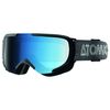 Atomic, Unisex Ski Goggles, For Sunny and Cloudy Days, Blue Photochromic Lenses (interchangeable), SAVOR S PHOTOCHROMIC, Size: S, Live Fit System, Black, AN5105308
