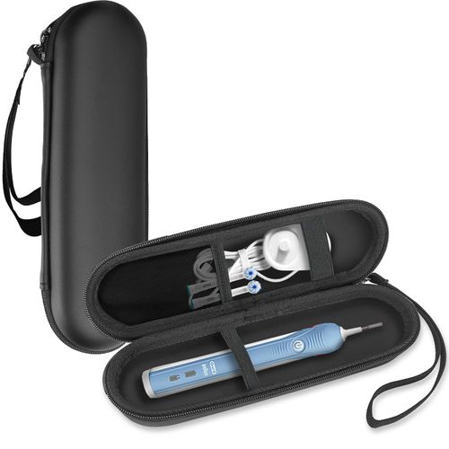 ProCase Travel Case for Oral-B Philips Electric Toothbrush, Hard Carrying Case Holder Container -Black