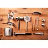 BarCraft KCBCMUDD Cocktail Muddler, Stainless Steel, 21 cm