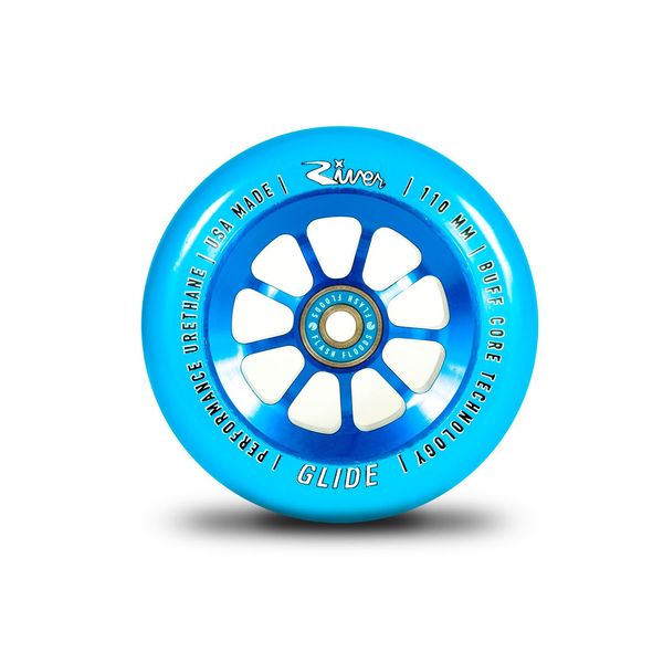 River Glide Wheel Blue (Pair) 110mm scooter