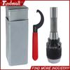 Findmall High Precision Keyless 1/32" - 1/2" Drill Chuck with R8 Integral Shank