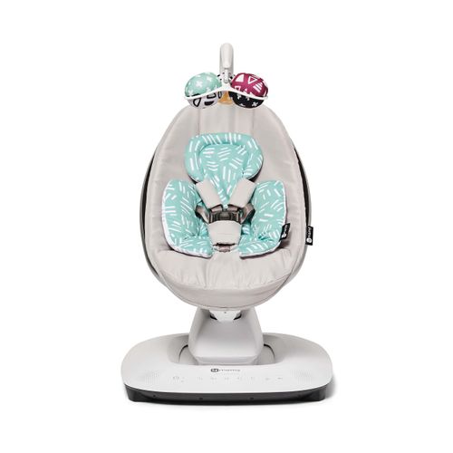 4moms RockaRoo and MamaRoo Infant Insert, Machine Washable, Cool Mesh Fabric, Reversible Design, Mint