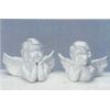 Angel Bust Set of 2 Christmas