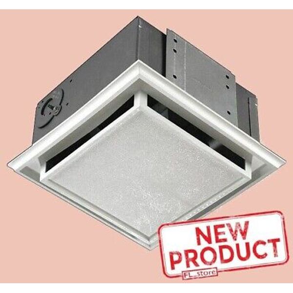 Ventless Bathroom Exhaust Fan Non-Ducted Ceiling or Wall Mount Air Circulation