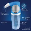 SinuCleanse Soft Tip Micro-Filtered Nasal Wash Irrigation System, Relieves Nasal Congestion & Irritation from Cold & Flu, Dry Air, Allergies, Includes 30 All-Natural, Pre-Mixed Buffered Saline Packets