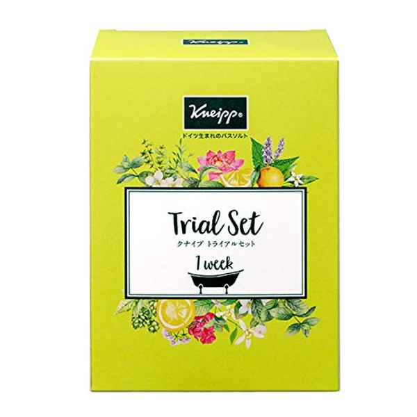 Kneipp Bath Salt Trial Set, 1.8 oz (50 g) x 7 Bags