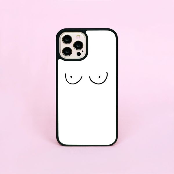 Boobs Breasts Design Phone Case/Cover Compatible with iPhone XR Rubber