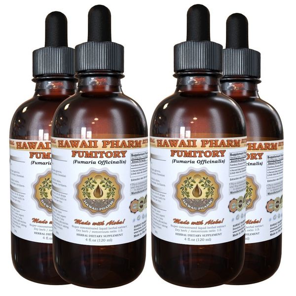 Fumitory (Fumaria officinalis) Liquid Extract 4x4 oz