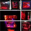 DS LED Light Strip RED Computer Lighting with Magnetic for PC Case Lighting Kit (2Pack,30CM, Molex Connector, S Series，Red)