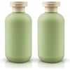 Squeeze Bottles with Flip Cap 6.8Oz Plastic Refillable Travel Containers for Toi