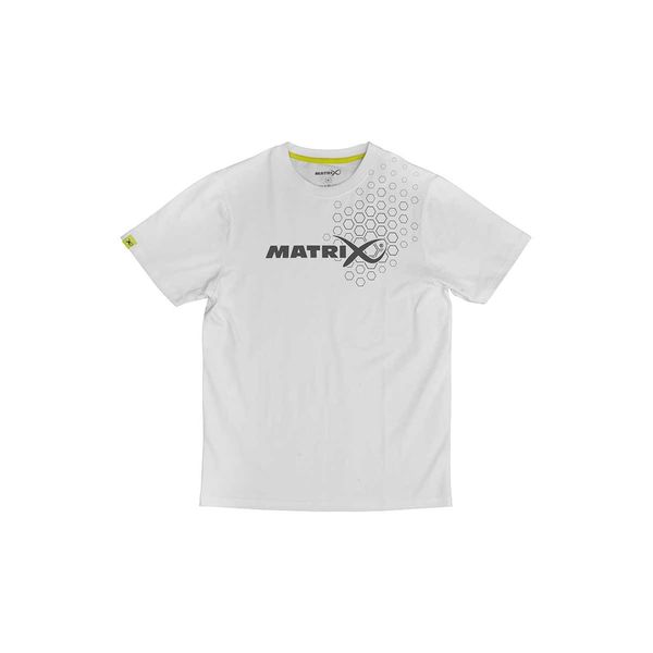 FOX Matrix Hex Print T-Shirt White (Large)
