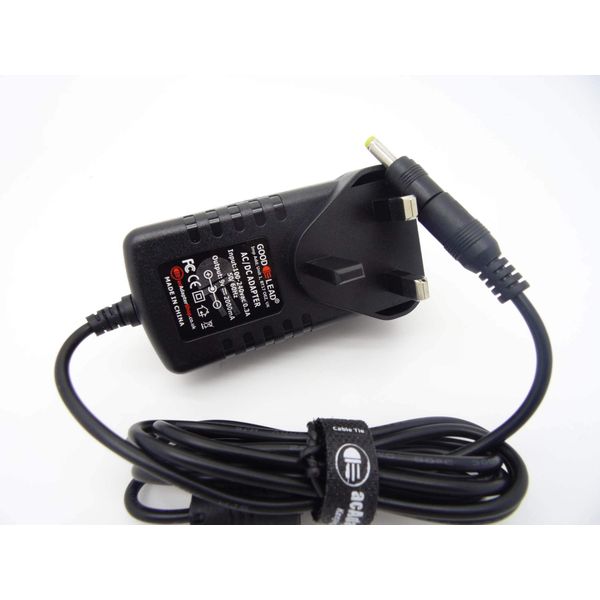 9 Volt UK Mains AC Adapter For ELONEX ETOUCH Tablet Android