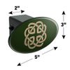 GRAPHICS & MORE Celtic Knot Love Eternity Oval Tow Trailer Hitch Cover Plug Insert
