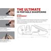 Lansky Sharpeners Ps-Med01 Outdoor Blade Medic Sharpeners available in Black