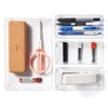Sorbus Clear Drawer Organizer Set for Office Storage (4-Piece)