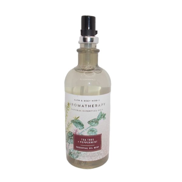 Bath and Body Works Aromatherapy Tea Tree + Peppermint Pillow Mist 5.3 Fl Oz (Tea Tree + Peppermint)