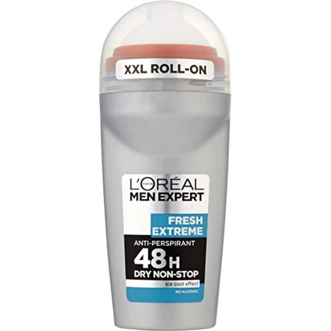 L'Oreal Men Expert Roll-On Anti-Perspirant, Fresh Extreme, 50ml