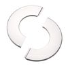 sourcing map Wall Split Flange, Stainless Steel Round Escutcheon Plate for 50mm Diameter Pipe 4Pcs