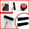 WYXDSDEV 2 Pcs 12 Inch Drywall Compound Roller Cover, Drywall Roller Suitable for Covering Wall and Ceiling Surfaces