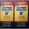 2 PACK HIGH POTENCY SUPER MACHO ENERGY TABLETS 50CT