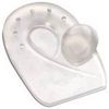 Silipos Soft Zone Heel Spur Pad With Removable Plug -#4003 - One pair - Size Large -W 8-11.5 M 10-12