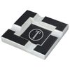 Personalized Visol Renner Black & White Ceramic Cigar Ashtray (Single Initial)