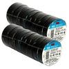 3M Temflex Vinyl Electrical Tape 165 Multi-purpose 3/4" X 60FT Black 20 Rolls