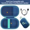(Case Only) Select 4 Go Bluetooth Speaker Portable Speaker Storage Case, Blue-co2CREA