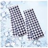 Cool Towel Gingham Check, Navy, 2 Pack