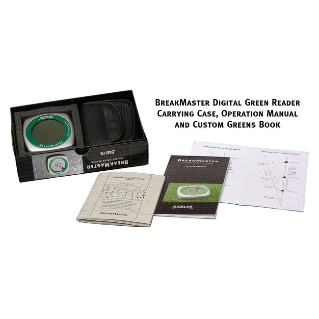 BreakMaster Digital Golf Putting Green Reader Used by PGA LPGA Champions Tour Pros