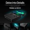 Trimui Brick Handheld Game Console 3.2-Inches Display Game Console,1024x768 IPS Screen Supports Multiple Simulators,Linux System Built-in 64G TF Card White