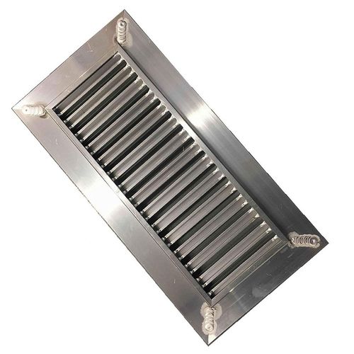 Chameleon 4"x12" 3/8" Thick Floor Vent Registers Matching Floor Tile Hardwood Laminate