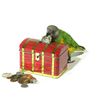 Birdie Treasure Chest - Parrot Bank Trick Prop