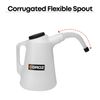 Groz 5-Liter High Density Graduated Measuring Container | Flexible Spout (41880)