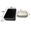 Slim Pill Box Weekly Medication Supplement Vitamin Travel Holder 7-Day Organizer with Bonus Small AM PM Prescription Pills Case